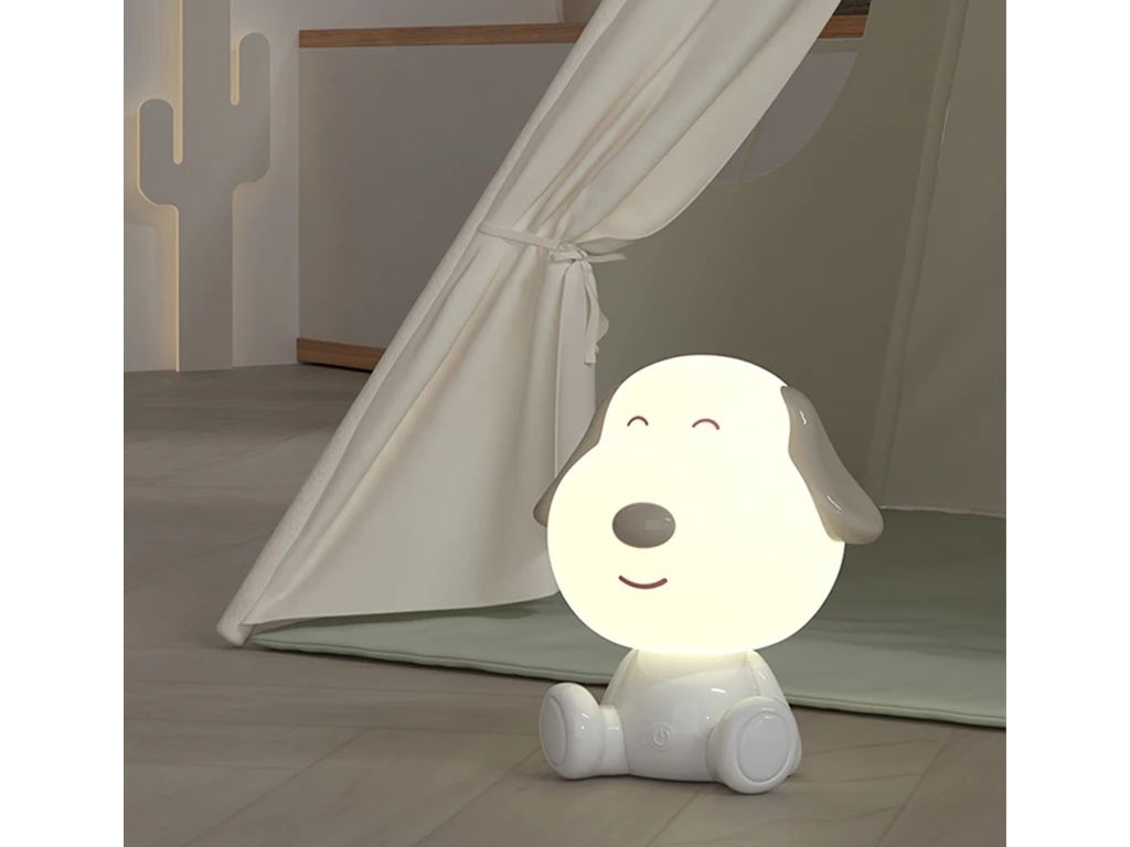 Світильник-нічник LED з акумулятором Doggy білий, Kite