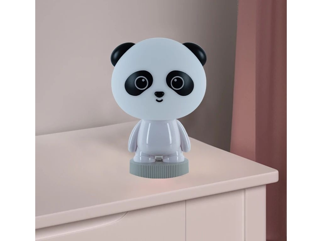 Світильник-нічник LED з акумулятором Panda білий, Kite