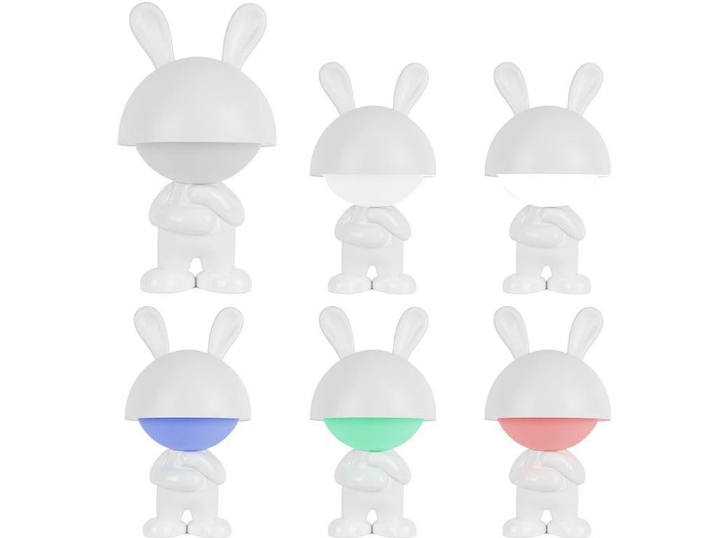 Світильник-нічник LED з акумулятором Dreamy Bunny білий, Kite