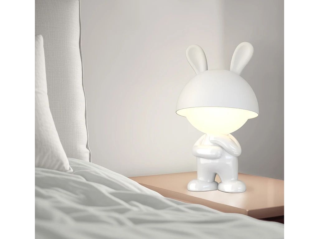 Світильник-нічник LED з акумулятором Dreamy Bunny білий, Kite