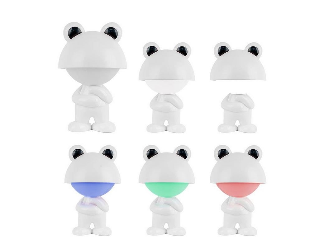 Світильник-нічник LED з акумулятором Dreamy Froggy білий, Kite