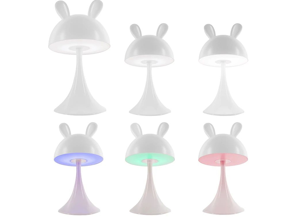 Світильник-нічник LED з акумулятором Simple Bunny білий, Kite