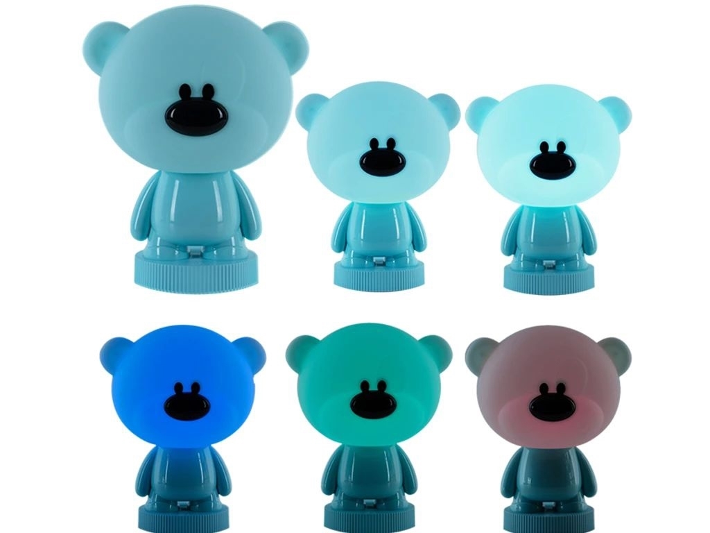 Світильник-нічник LED з акумулятором Bear блакитний, Kite