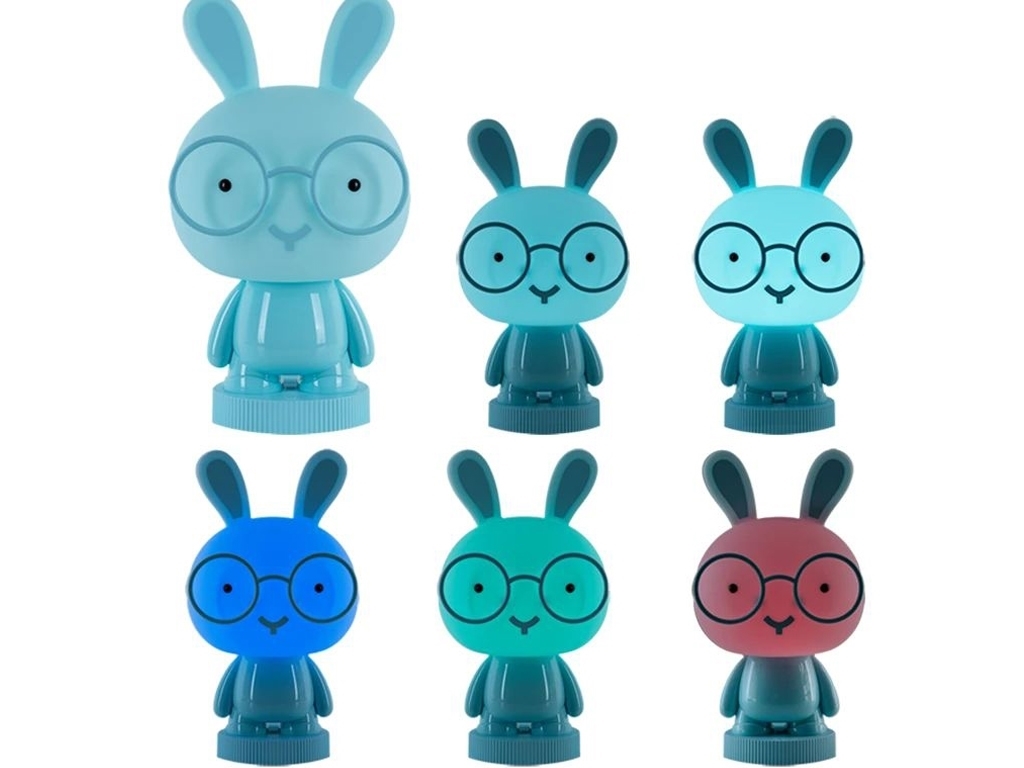 Светильник-ночник LED с аккумулятором Bunny синий, Kite