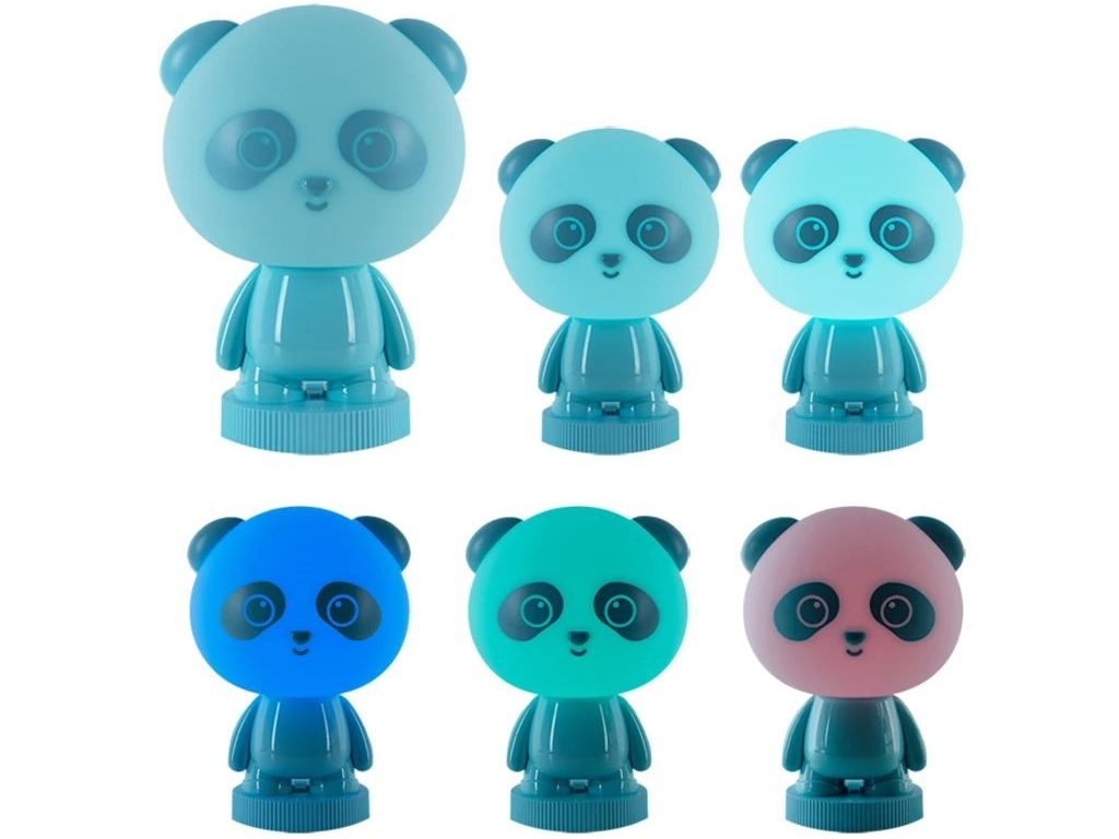 Світильник-нічник LED з акумулятором Panda блакитний, Kite