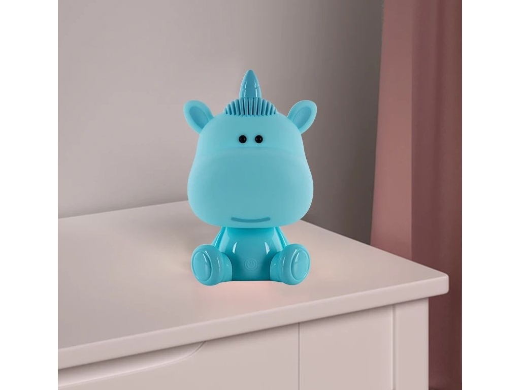 Світильник-нічник LED з акумулятором Unicorn блакитний, Kite