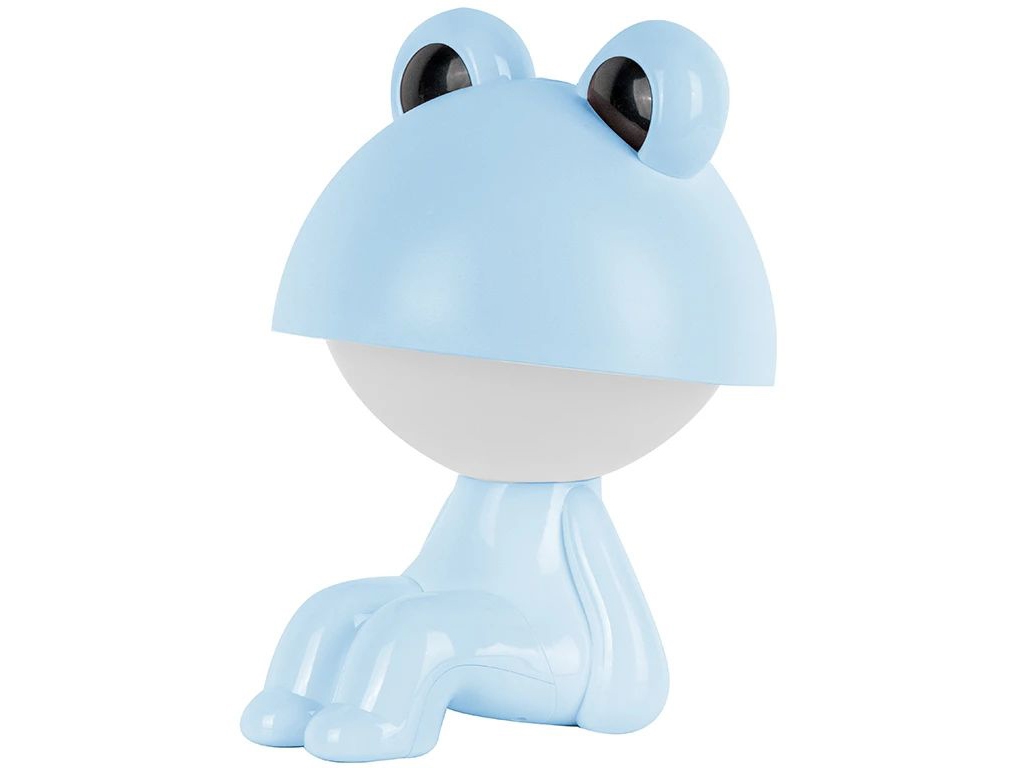 Світильник-нічник LED з акумулятором Cute Froggy блакитний, Kite