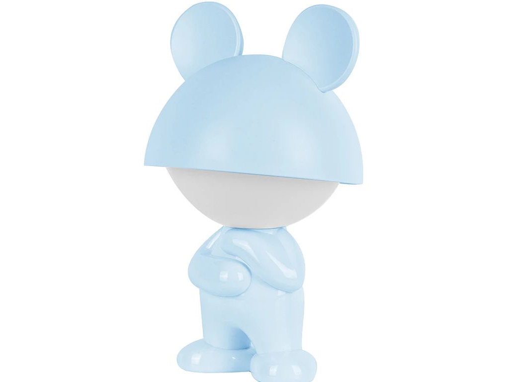 Світильник-нічник LED з акумулятором Dreamy Mouse блакитний, Kite