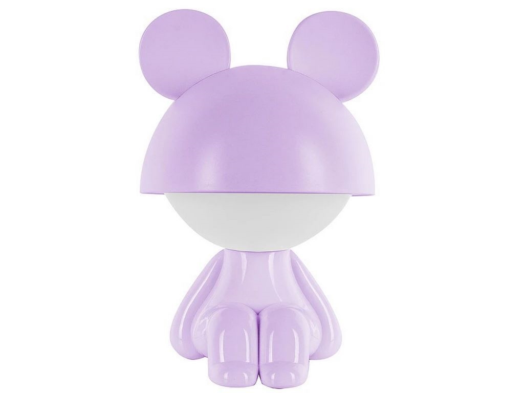 Світильник-нічник LED з акумулятором Cute Mouse фіолетовий, Kite