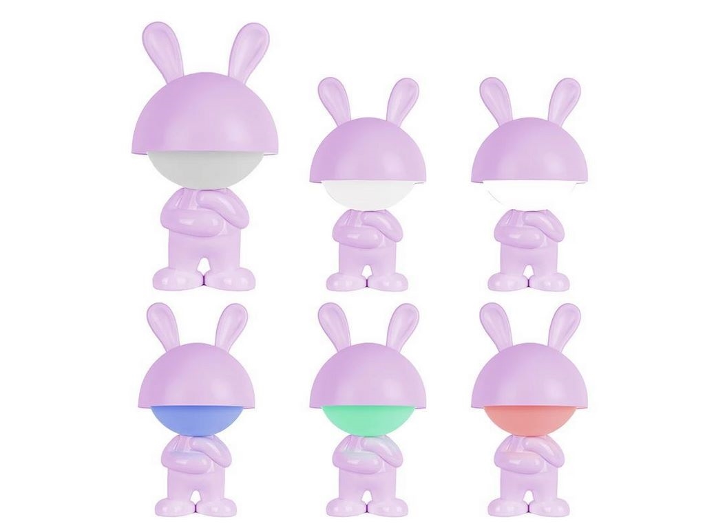 Світильник-нічник LED з акумулятором Dreamy Bunny фіолетовий, Kite