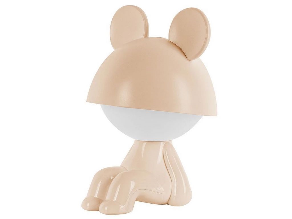 Світильник-нічник LED з акумулятором Cute Mouse персиковий, Kite