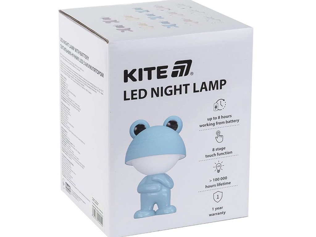 Світильник-нічник LED з акумулятором Dreamy Mouse персиковий, Kite