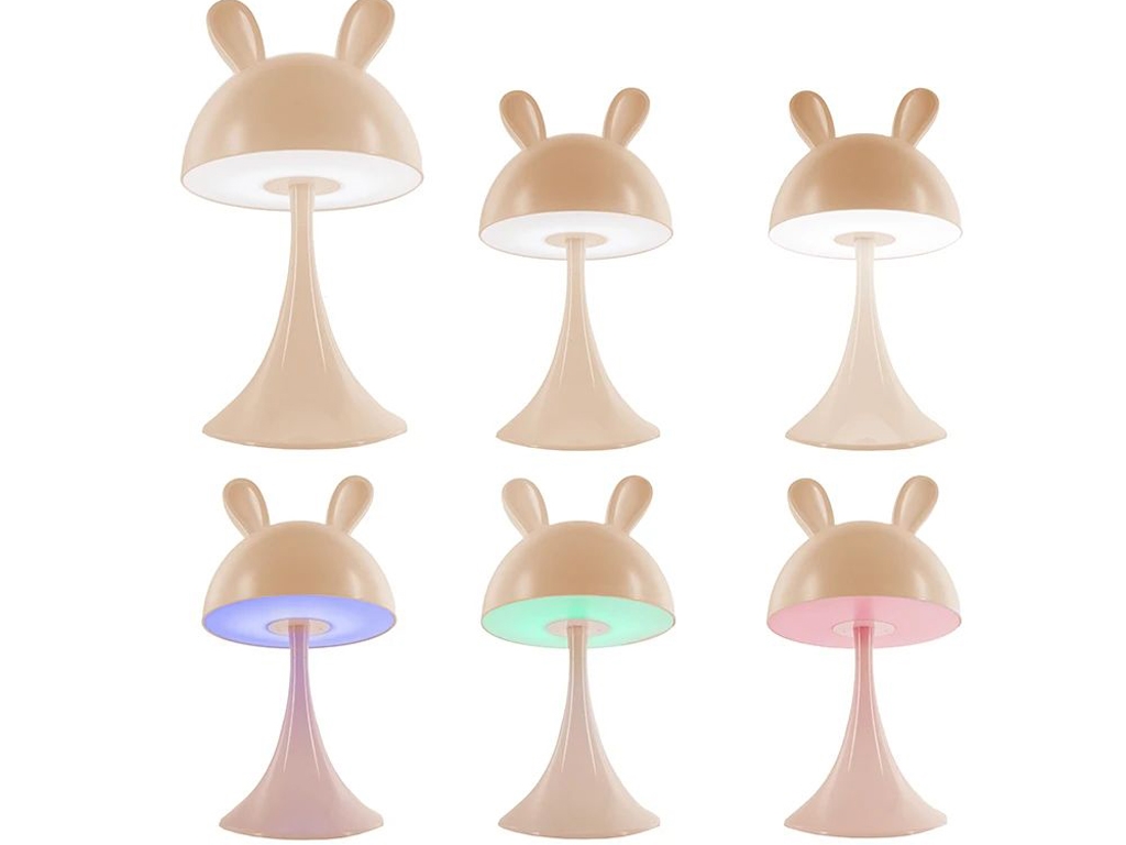 Світильник-нічник LED з акумулятором Simple Bunny персиковий, Kite