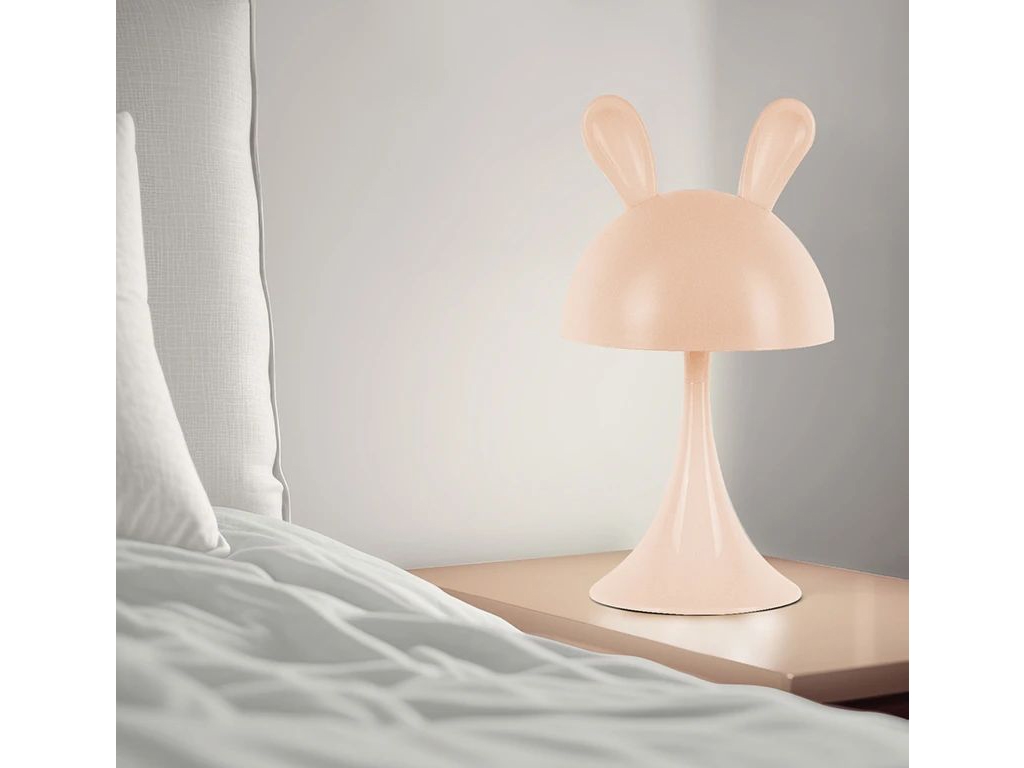 Світильник-нічник LED з акумулятором Simple Bunny персиковий, Kite