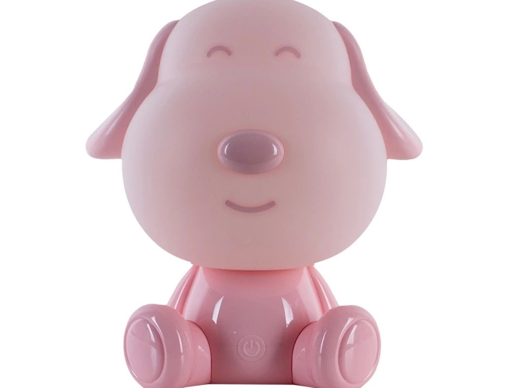 Світильник-нічник LED з акумулятором Doggy рожевий, Kite
