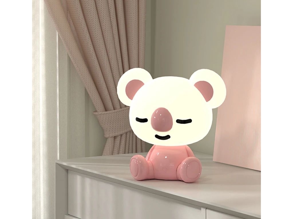 Світильник-нічник LED з акумулятором Koala рожевий, Kite