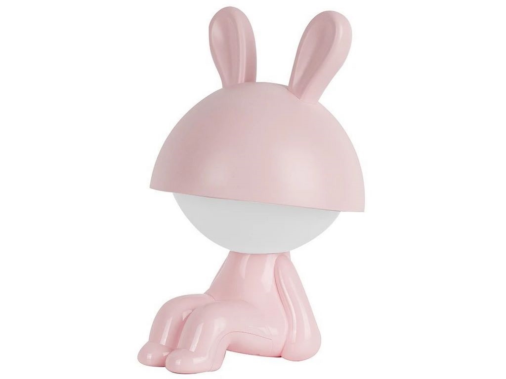 Светильник-ночник LED с аккумулятором Cute Bunny розовый, Kite