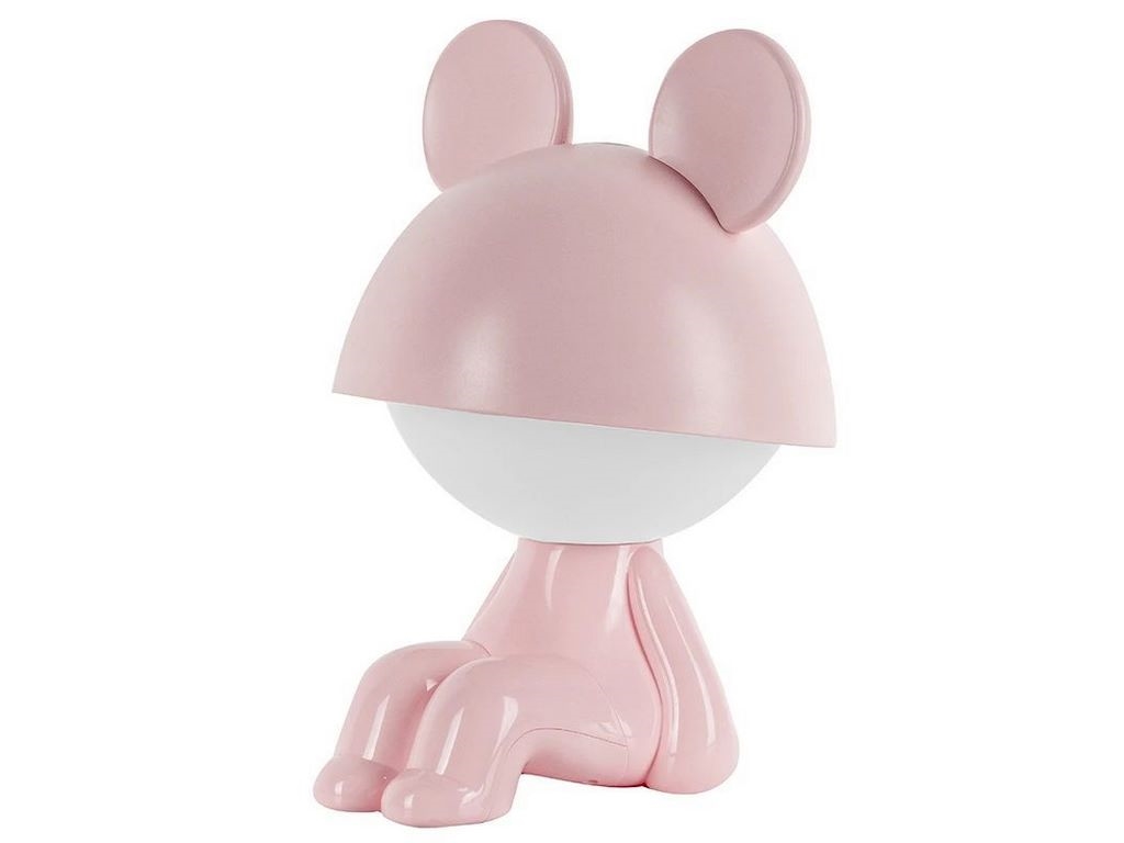 Світильник-нічник LED з акумулятором Cute Mouse рожевий, Kite