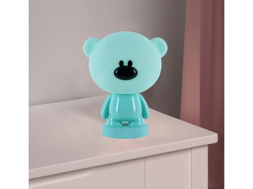 Світильник-нічник LED з акумулятором Bear зелений, Kite