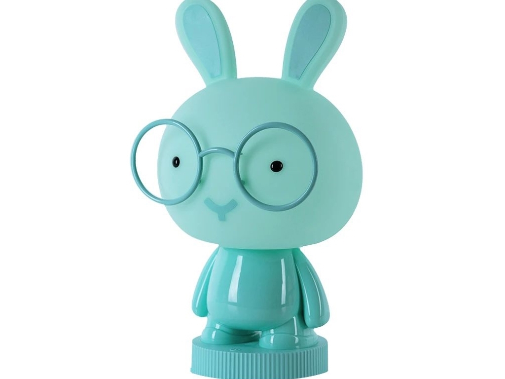 Светильник-ночник LED с аккумулятором Bunny зеленый, Kite