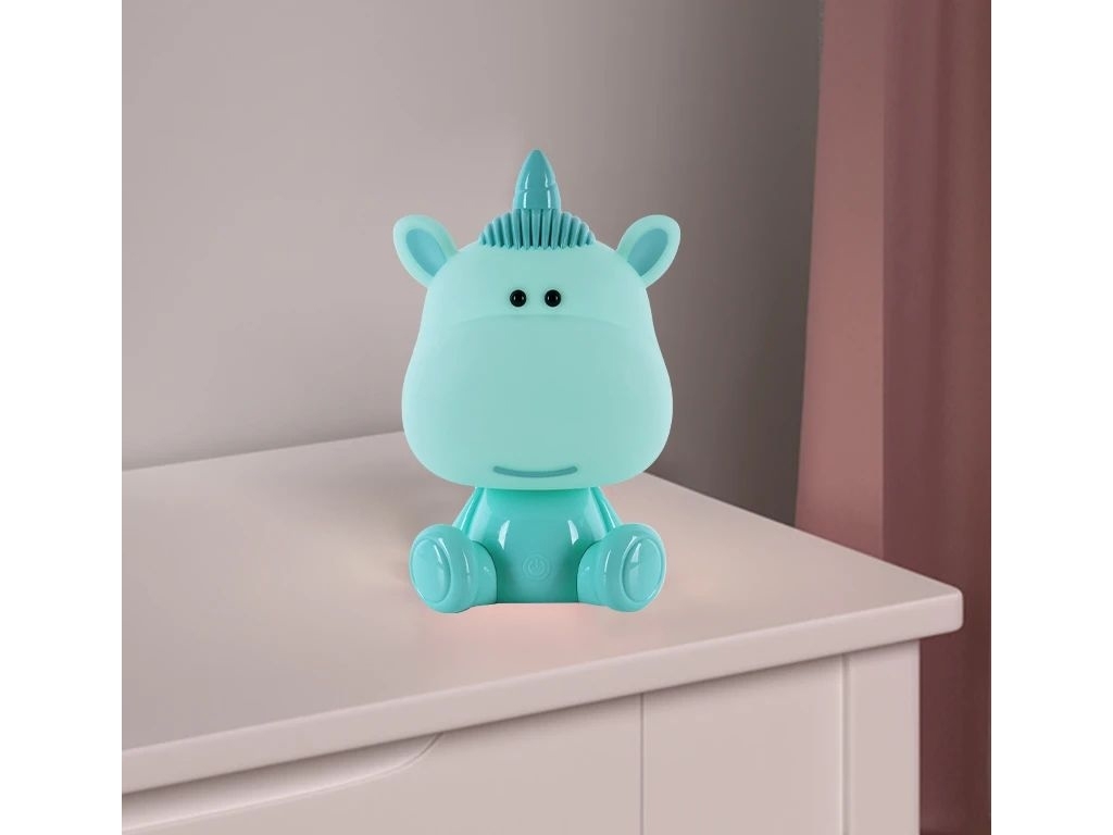 Світильник-нічник LED з акумулятором Unicorn зелений, Kite