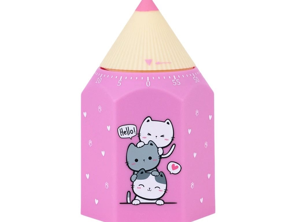 Таймер механічний Cute Cats, Kite, K24-171-1