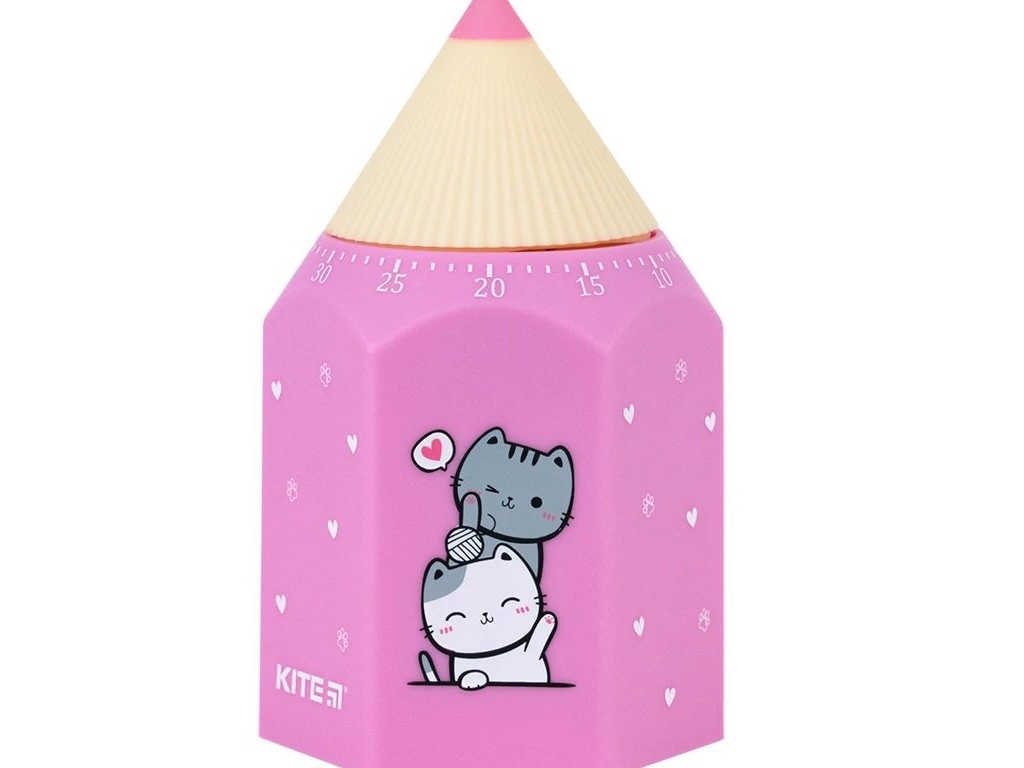 Таймер механічний Cute Cats, Kite, K24-171-1