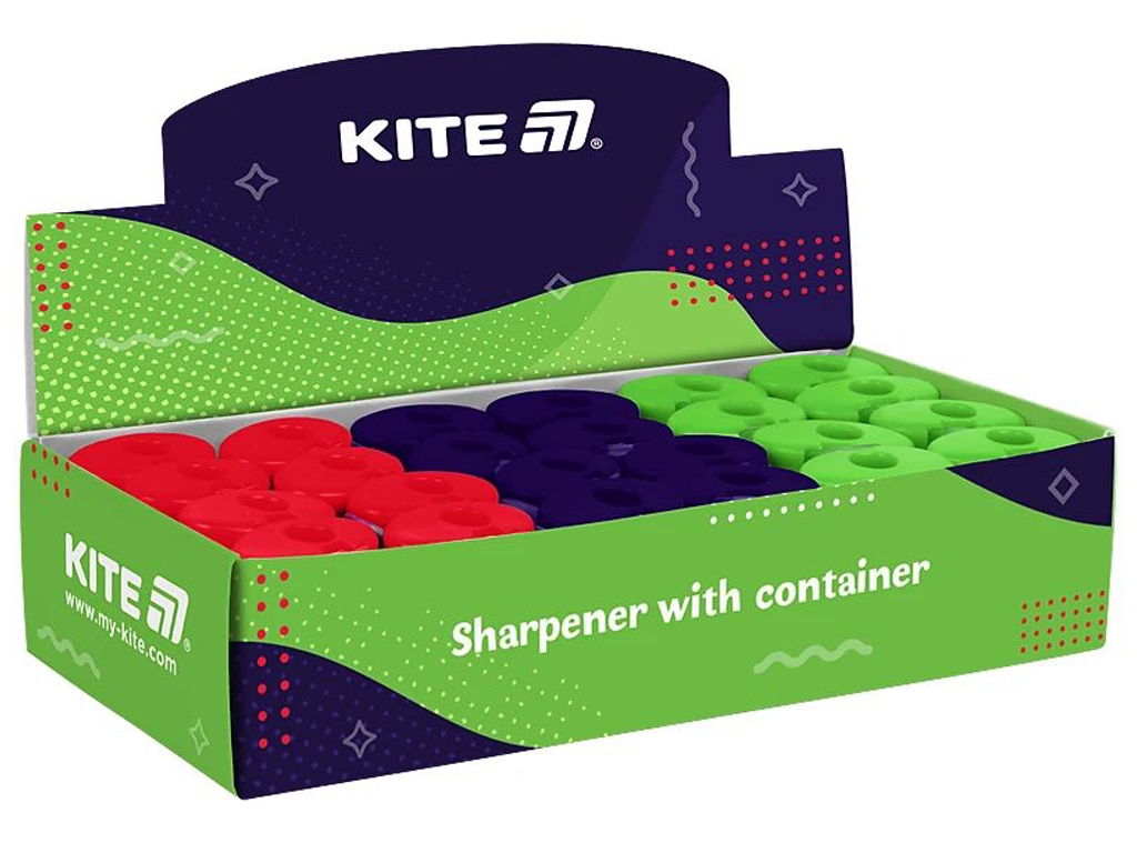 Точилка з контейнером Soft, Kite