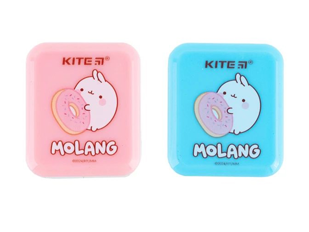 Точилка с контейнером прямоугольная Molang, Kite