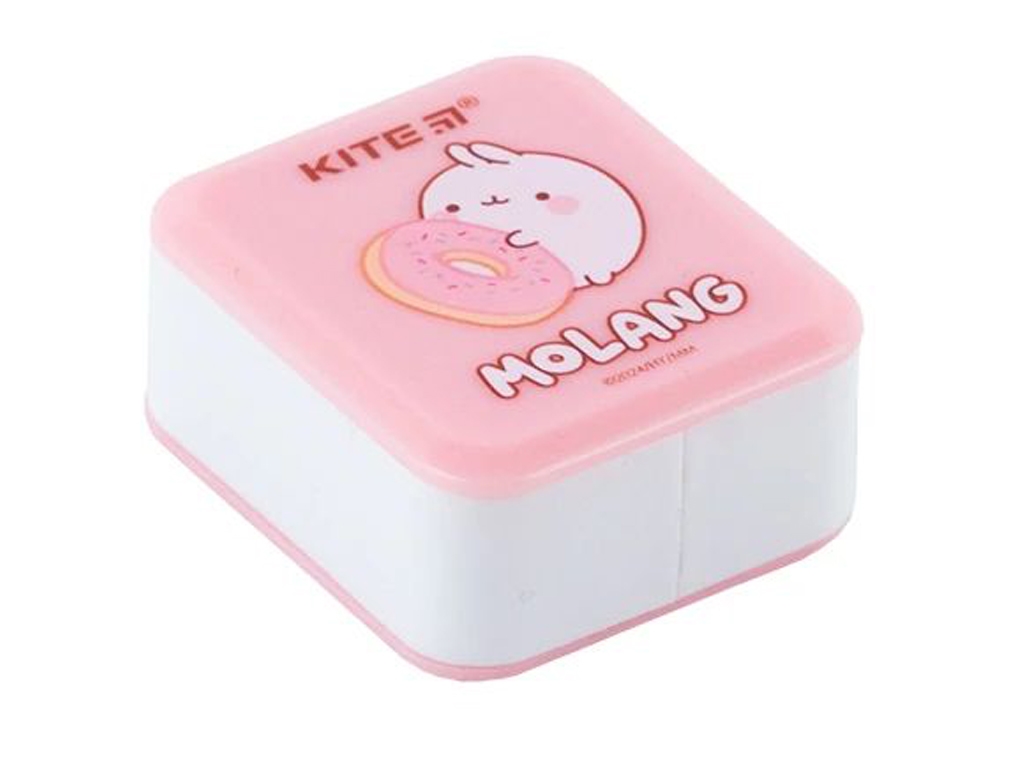 Точилка с контейнером прямоугольная Molang, Kite