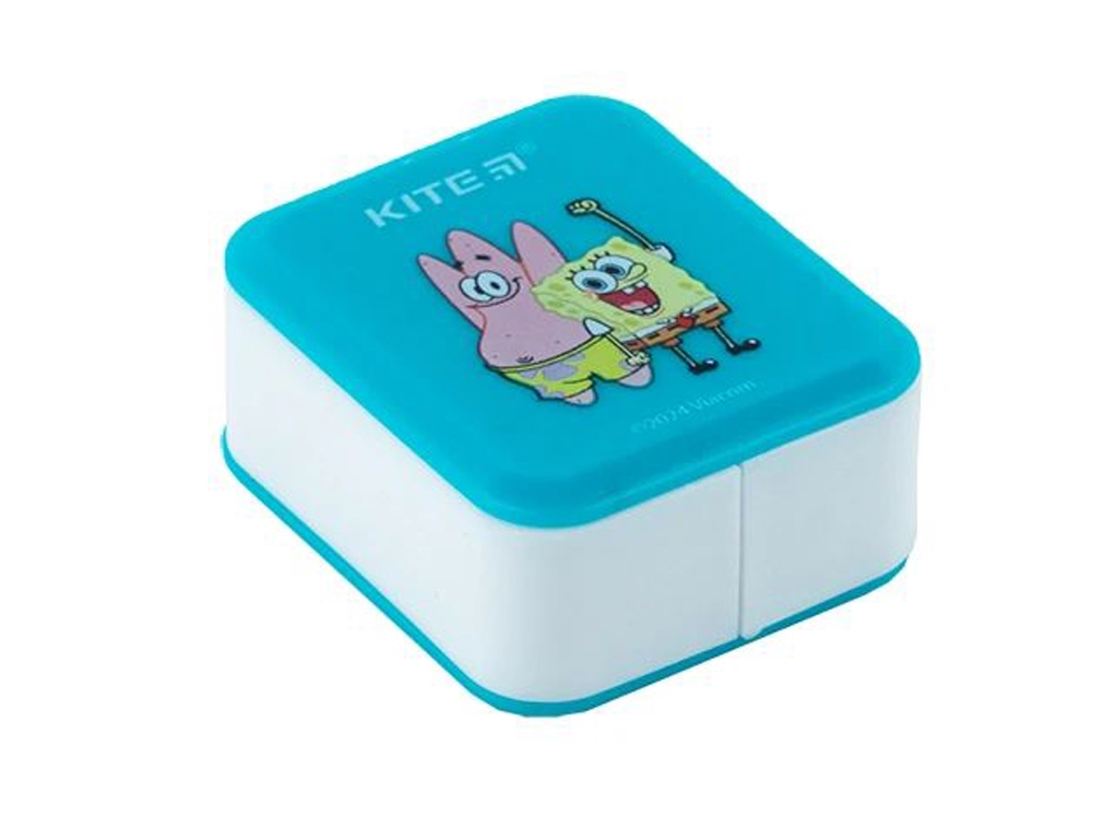Точилка з контейнером прямокутна SpongeBob SquarePants, 2 кольори (ціна за 1шт)