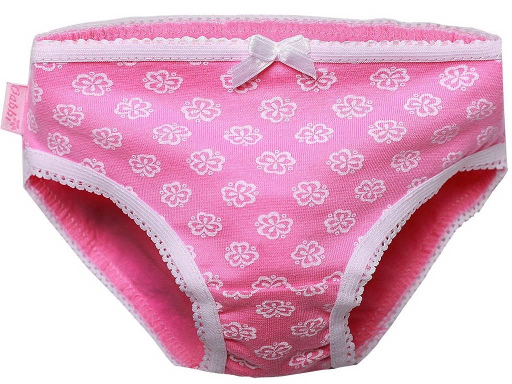 Трусы детские для девочки Ажур, Размер 34 розовый, Gabbi