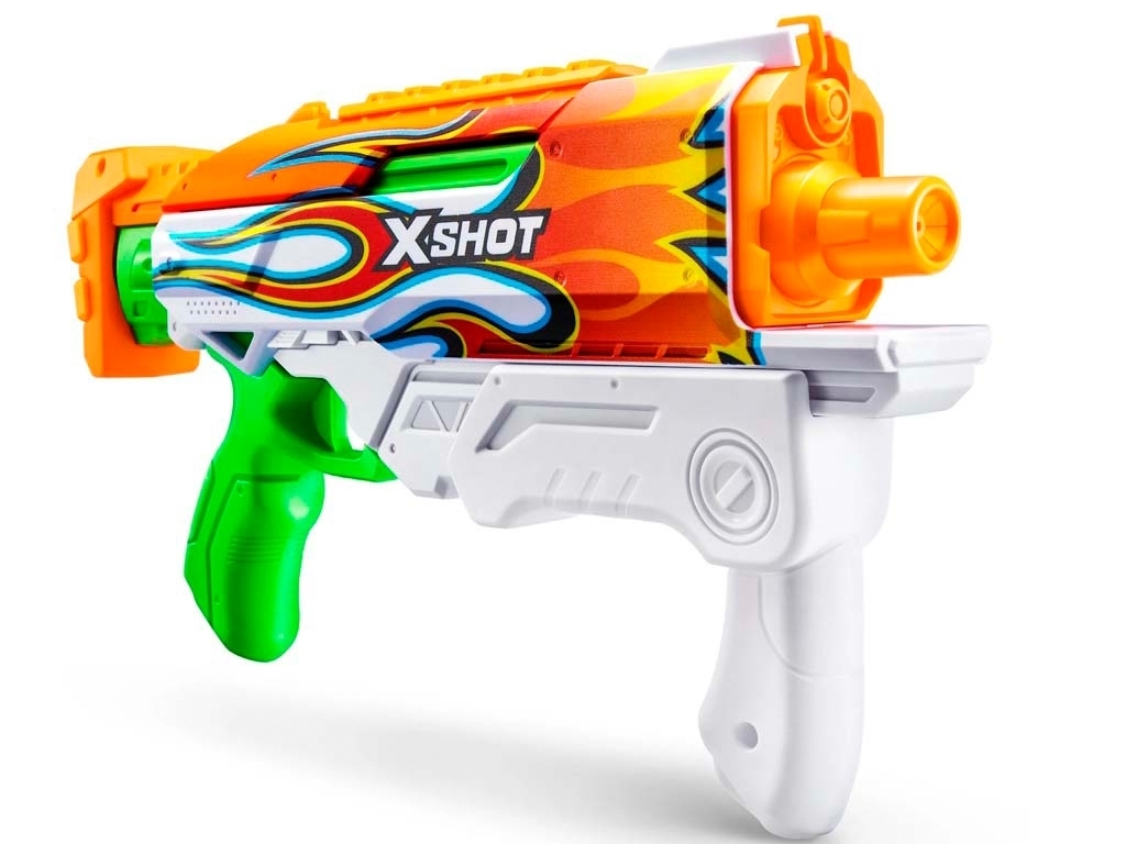 Водный бластер игрушечный X-Shot Fast FIill Sins HYPERLOAD Inferno. Zuru 11854D