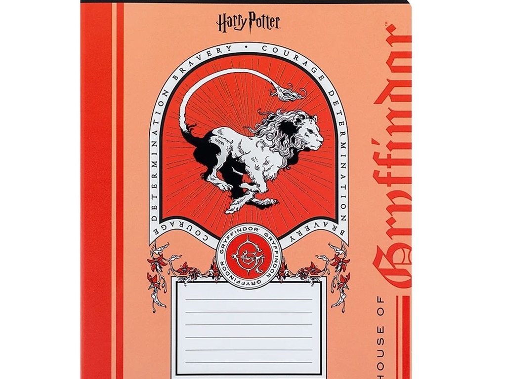 Зошит у лінію 18 аркушів, Harry Potter (ціна за 1шт)